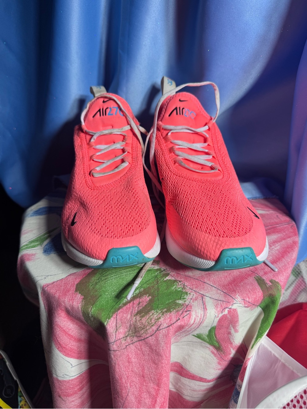 Nike Air Max Women's Running Shoes - Bright Coral